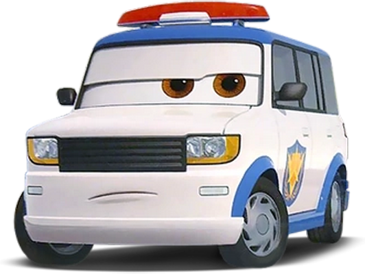 voiture de sécurité [Cars] - transport - sciences et techniques - smiley émoticône émoji cartoon clipart illustration - artémotic