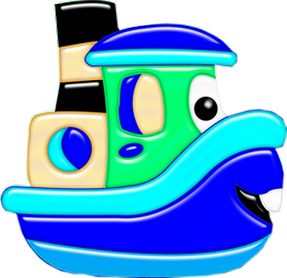 bateau - transport - sciences et techniques - smiley émoticône émoji cartoon clipart illustration - artémotic