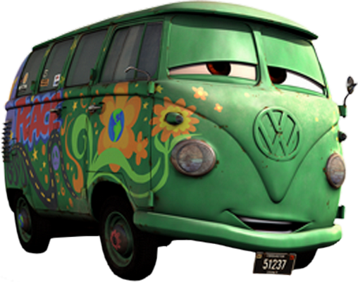 van [Cars] - transport - sciences et techniques - smiley émoticône émoji cartoon clipart illustration - artémotic