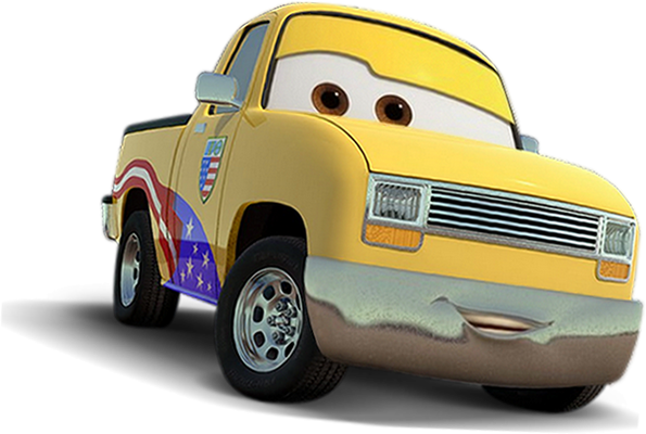 pick-up [Cars] - transport - sciences et techniques - smiley émoticône émoji cartoon clipart illustration - artémotic