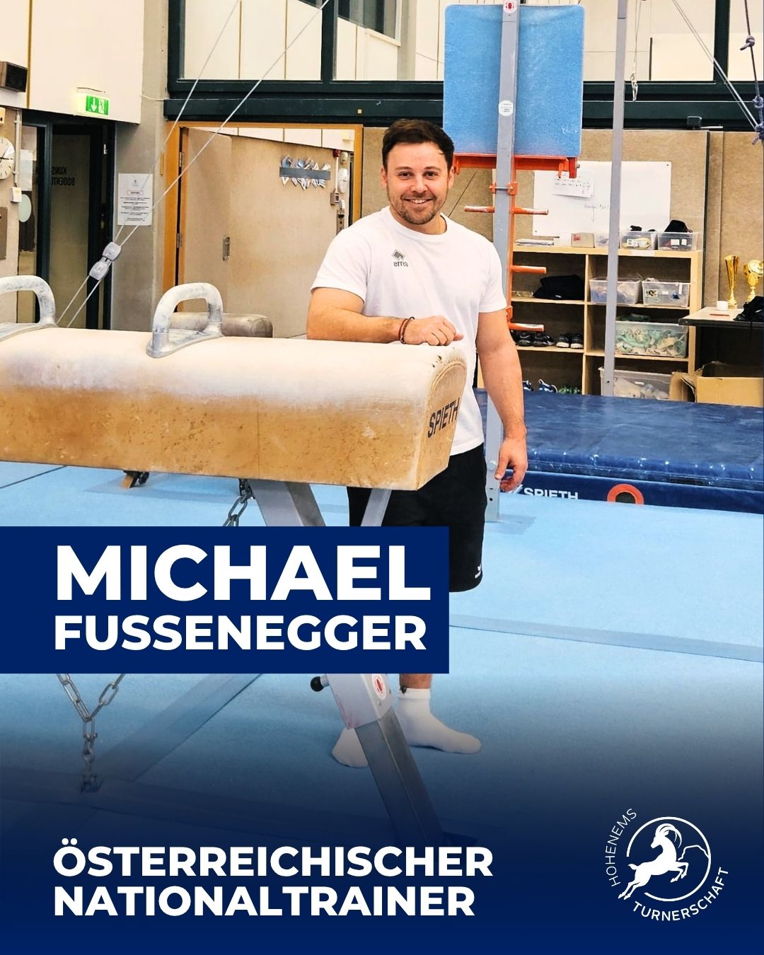 Michael Fussenegger - Nationaltrainer Kunstturner