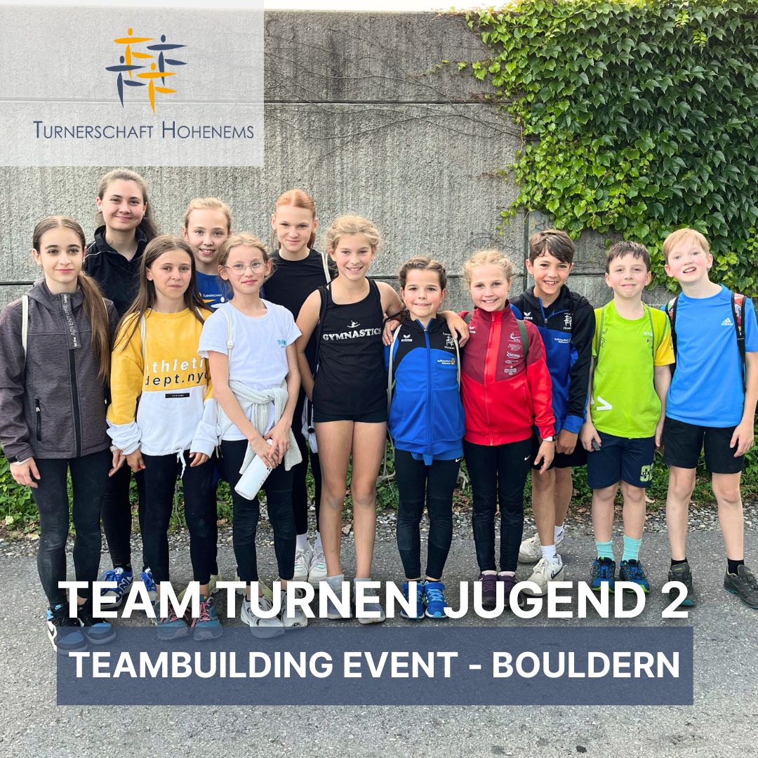 Teambuilding Bouldern - TeamTurnen J2