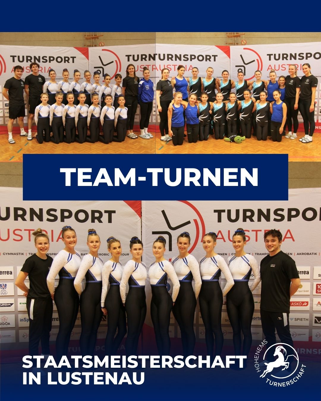 Österreichischen Meisterschaft im Team-Turnen