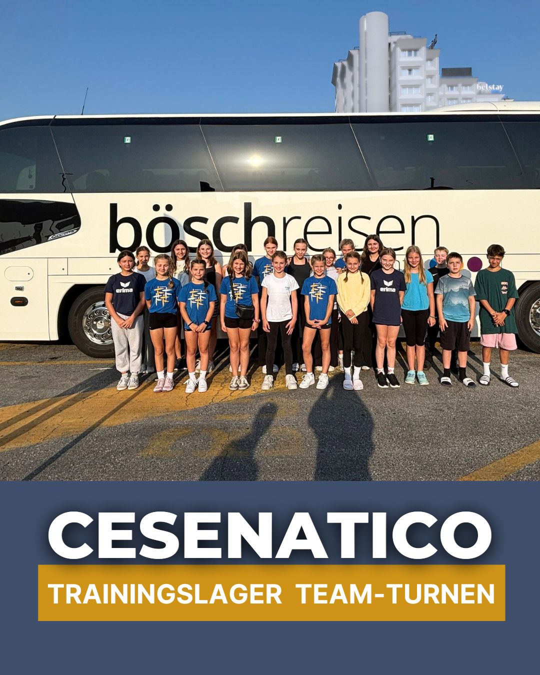 Trainingslager in Cesenatico