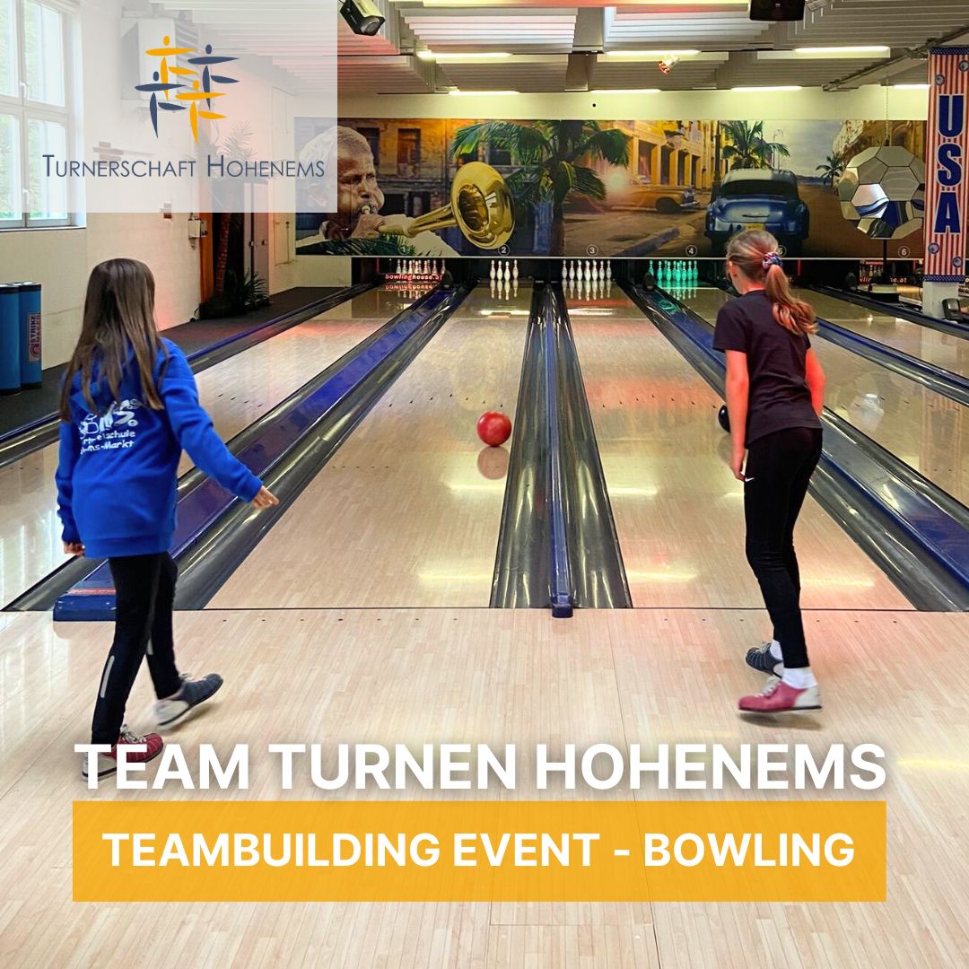 Teambuilding Bowling - alle TeamTurnerInnen