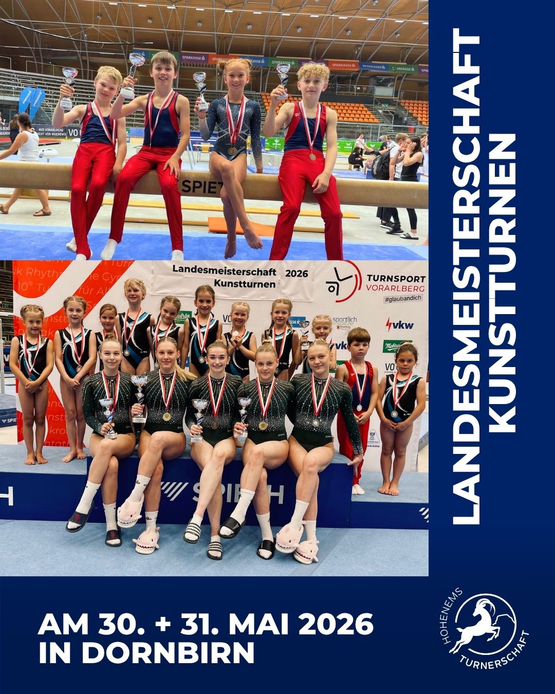 Vorarlberger Landesmeisterschaft im Kunstturnen 2026