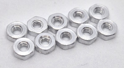 Aluminium - Stopmuttern - ISO 10511 / Alt DIN 985