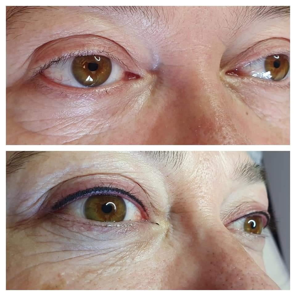 Création d'un trait d'eye-liner