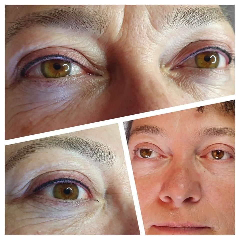 Création d'un trait d'eye-liner
