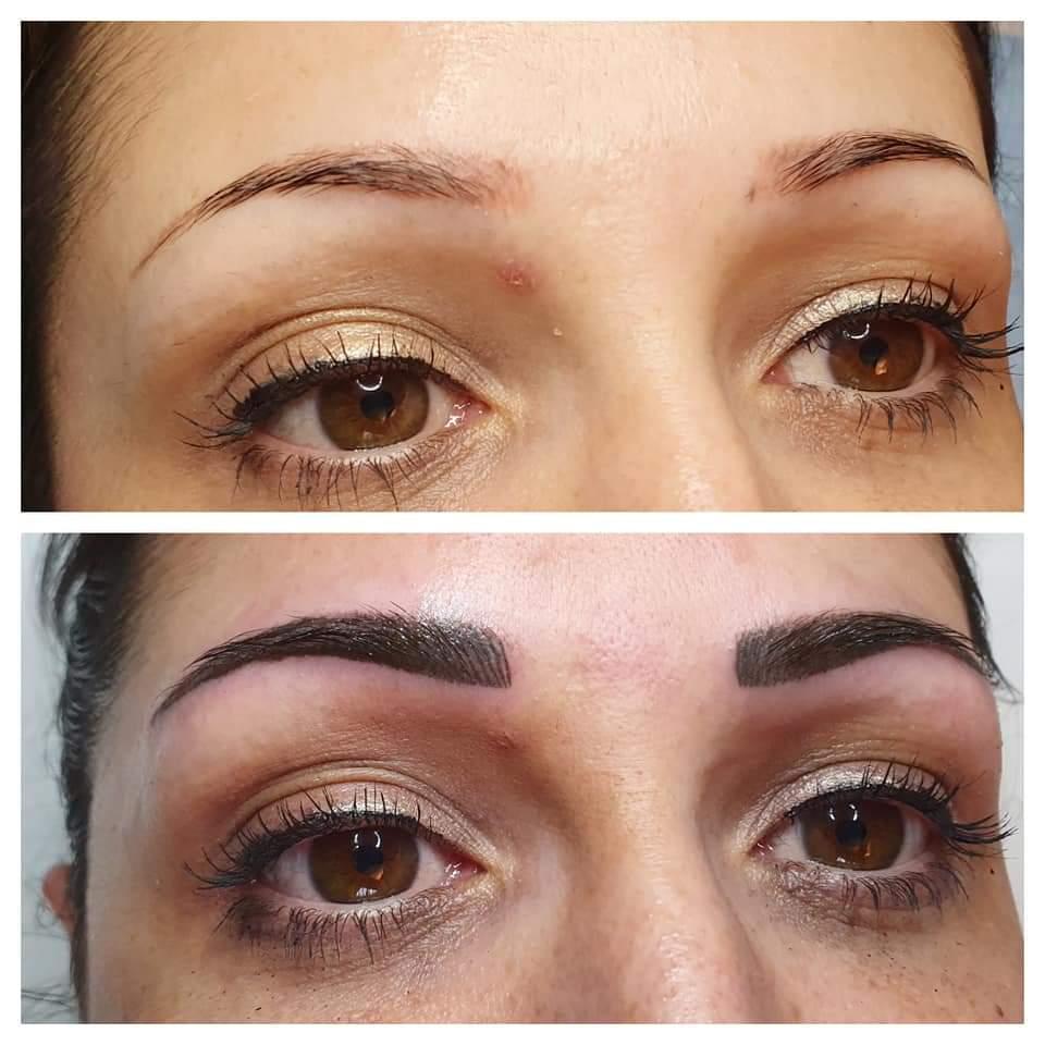 Maquillage permanent des sourcils