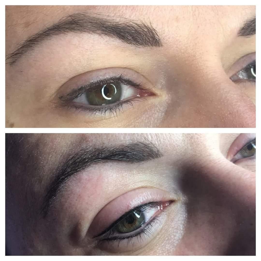 Retouche d'un trait d'eye-liner
