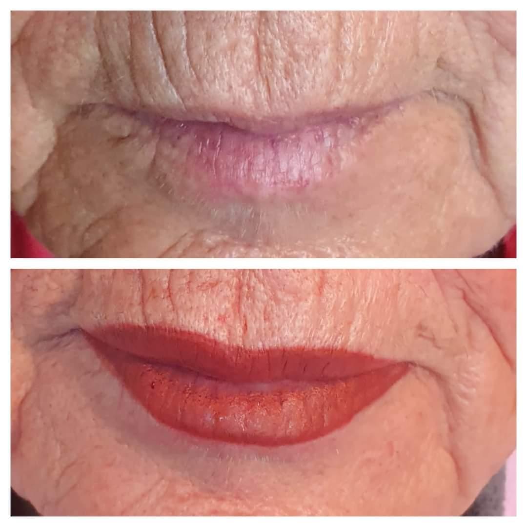 Maquillage permanent: les lèvres