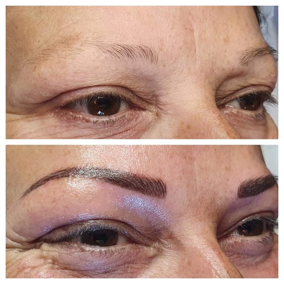 Maquillage permanent des sourcils