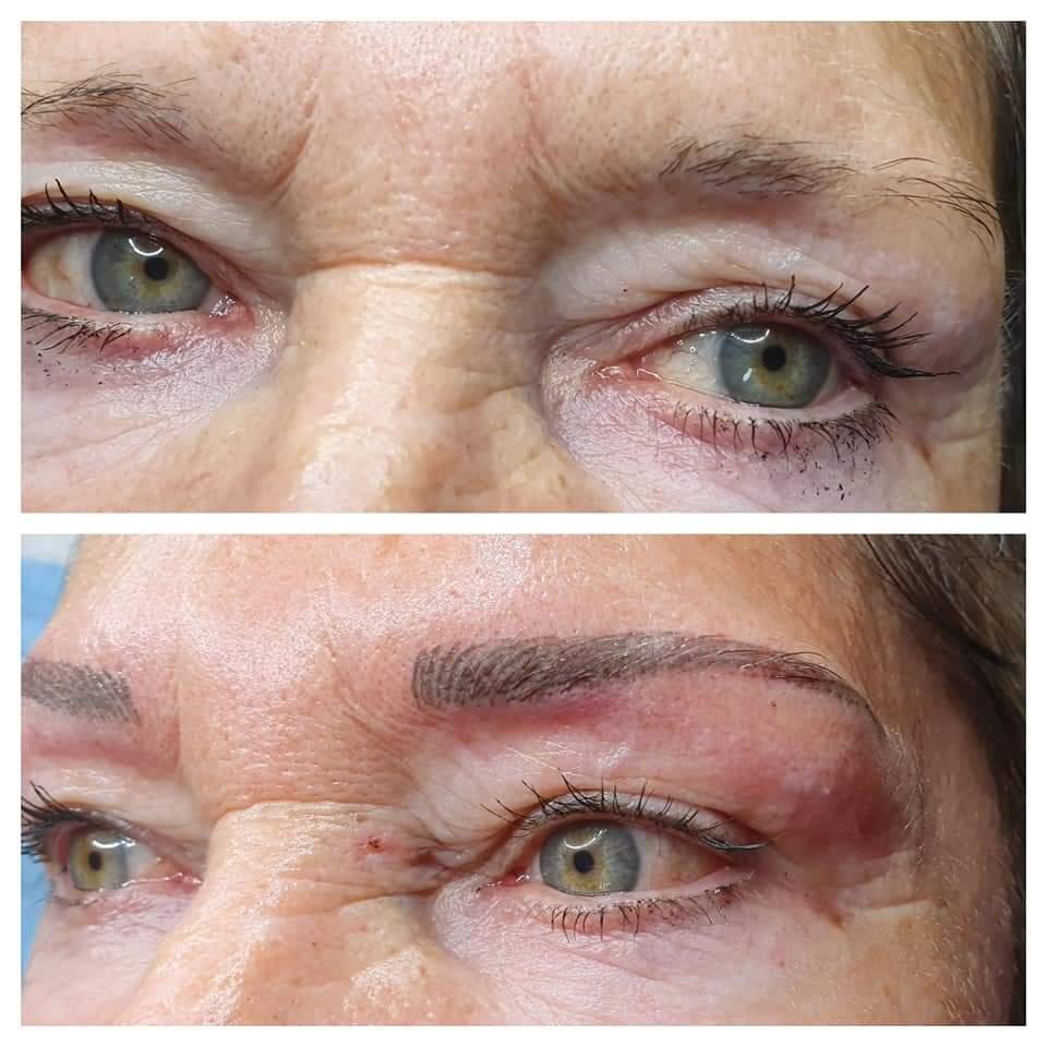 Maquillage permanent des sourcils