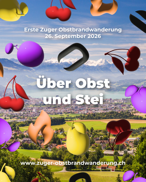 Erste Zuger Obstbrandwanderung am 26. September 2026