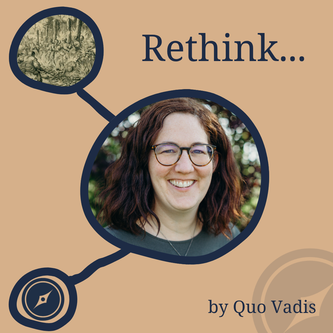 Podcast RETHINK: "Memory, Historical Responsibility, and Interconfessional Communication: Visiting the Anabaptists with Verena Schnitzhofer"