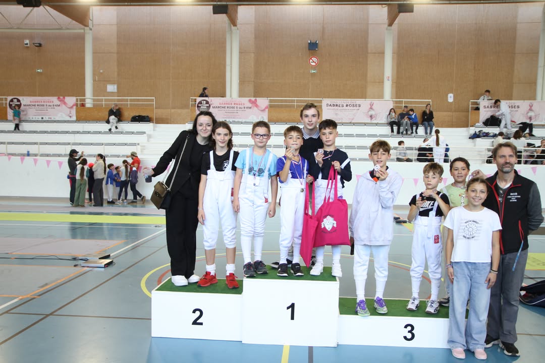 12 octobre 2025 Challenge des sabres roses à St grégoire