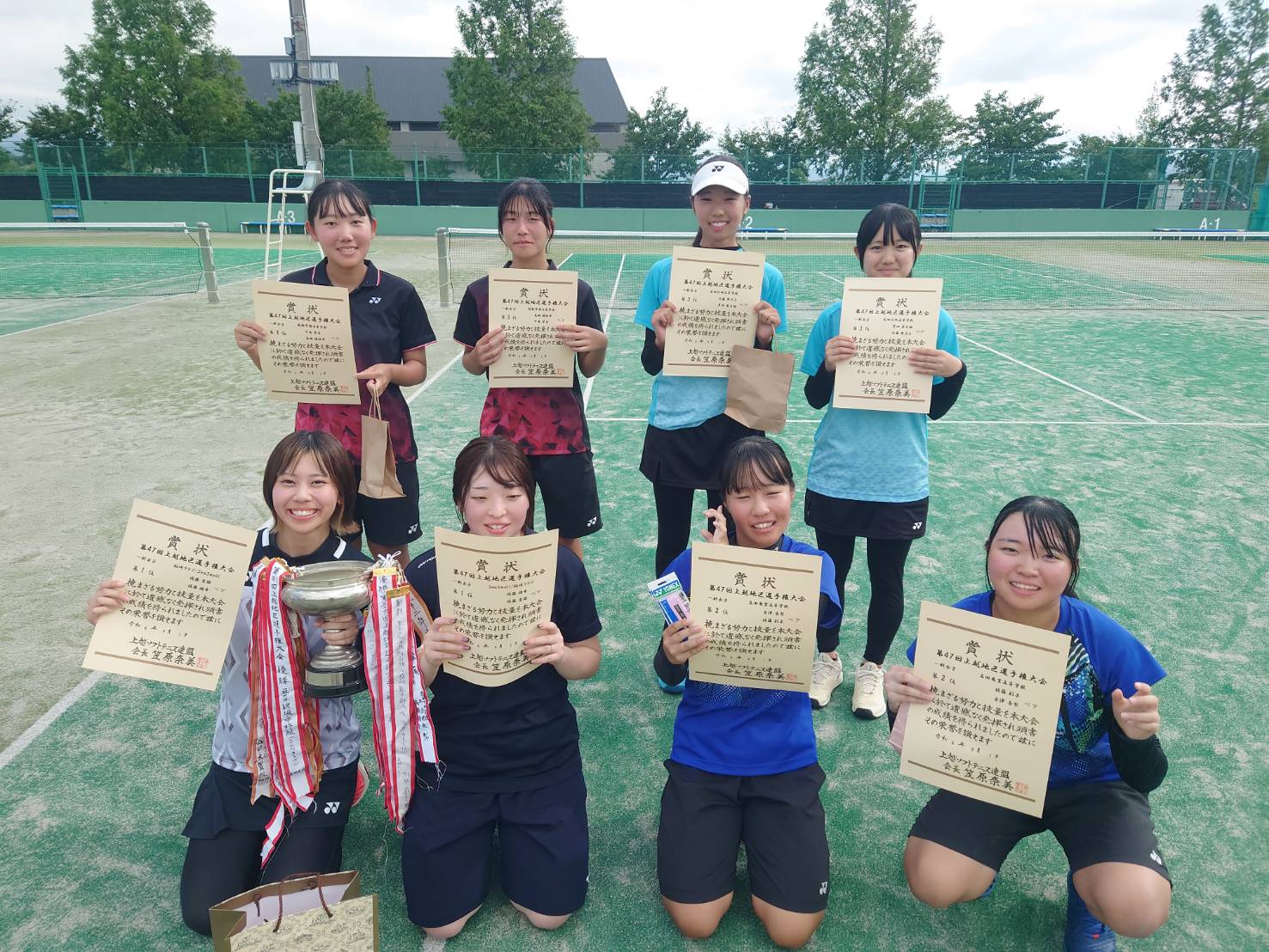 女子入賞者