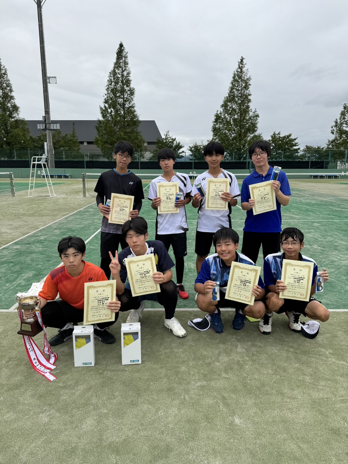 男子入賞者