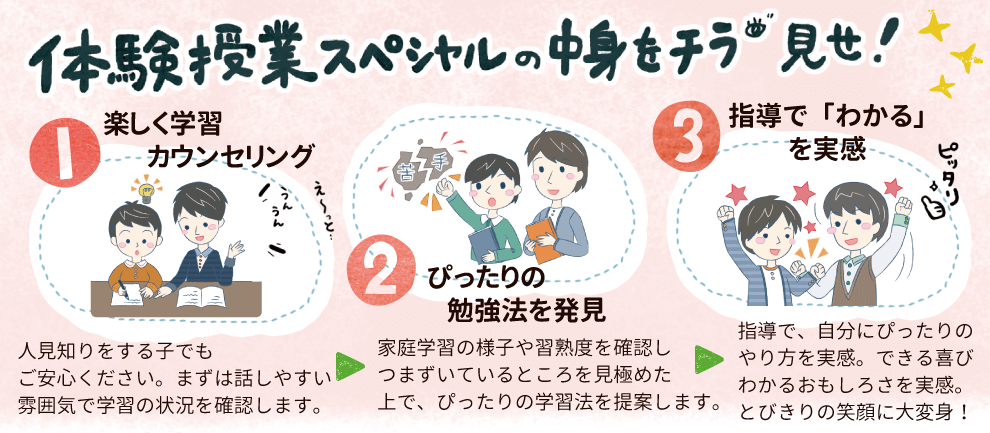 体験授業スペシャルの中身をチラ見せ!
