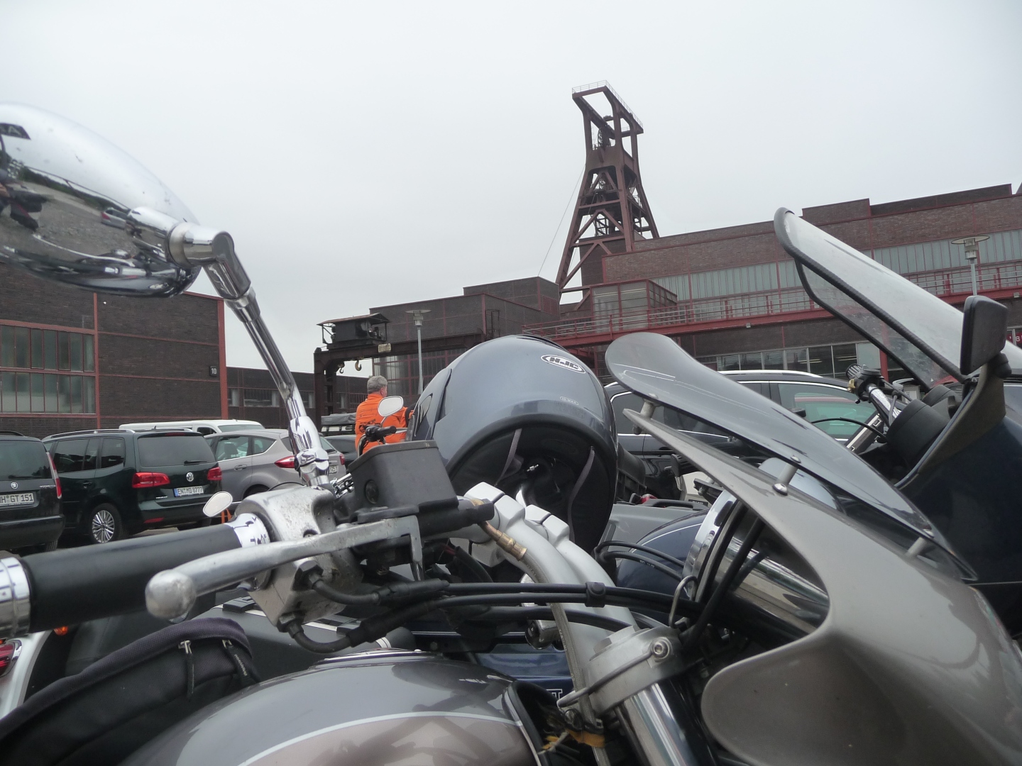Auf der Zeche Zollverein in Essen