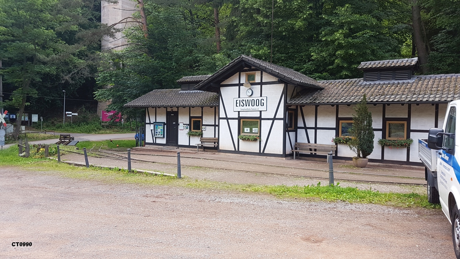 Bahnhof Eiswoog der Stumpfwaldbahn