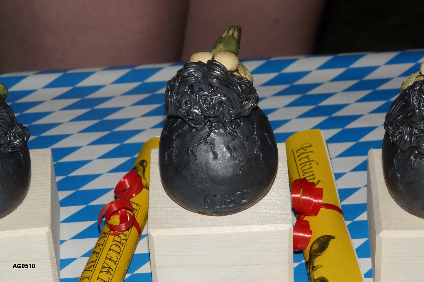 Elwedritsche-Pokal, handgefertigt vom Keramik-Atelier Rupp (Frankenthal)
