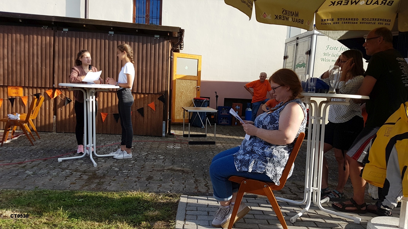 Unsere Theater-Kids mit dem selbstgeschriebenen Theaterstück über Adolph Kolping