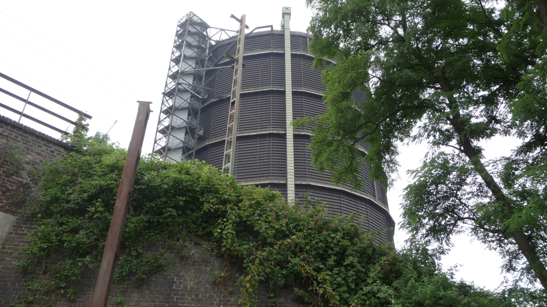 Am Gasometer in Oberhausen