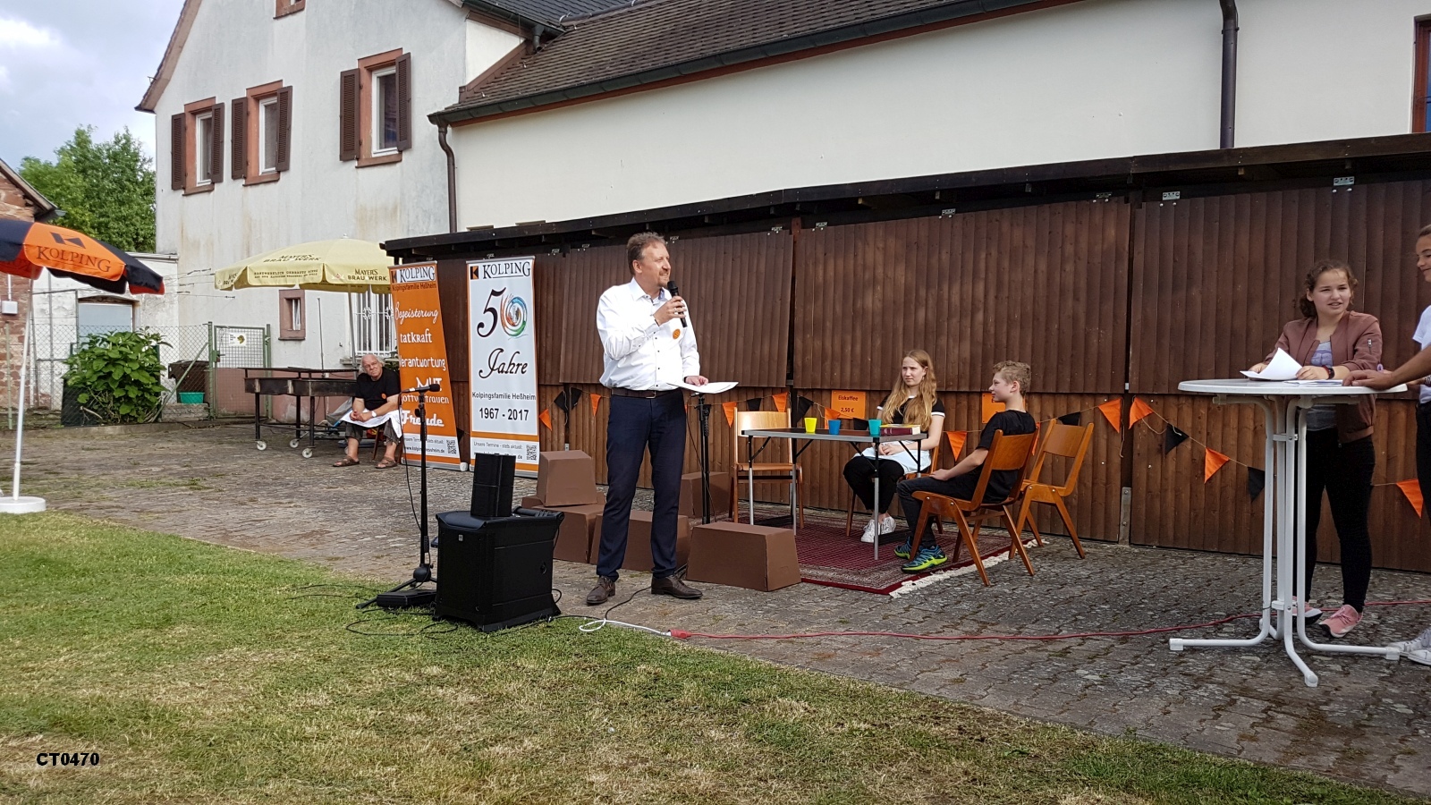 Begrüßung durch unseren Schirmherren, Verbandsgemeindebürgermiester Michael Reith