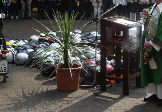Kolping-Bikergottesdienst 2016, Salzbergen