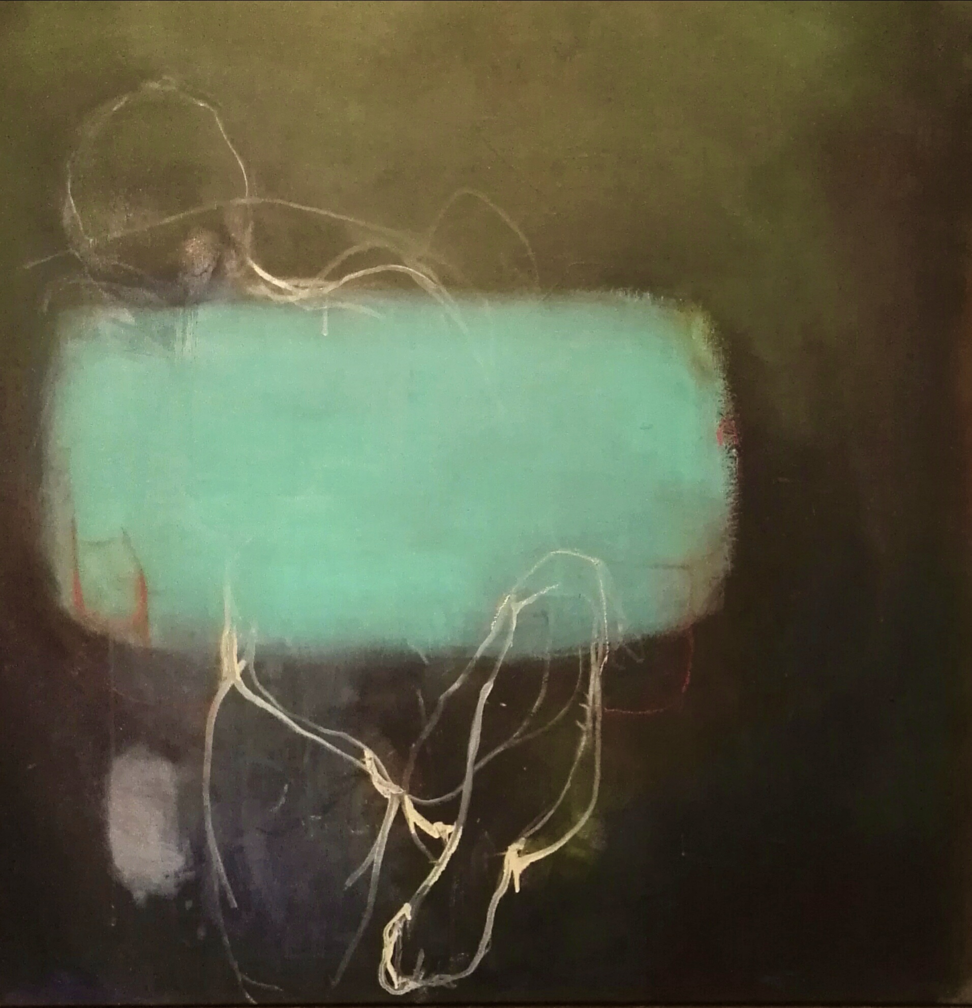 the thing before lights out 80x80cm