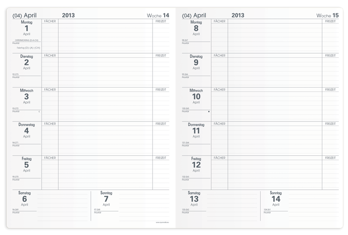 Magister 21x27cm Kalender Einlage Quo Vadis Lehrerkalender 2020 2021 Jahrbuch