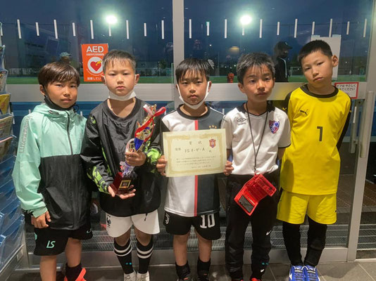 優勝        F.S. オーガ ホワイト🥇 準優勝    FCレガーロ🥈 第３位    F.S.オーガ  グリーン