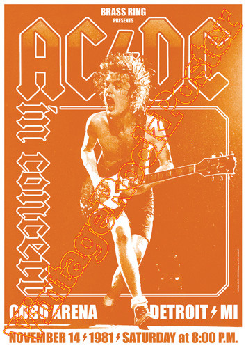 AC/DC - Benvenuti su vintagerockposter!