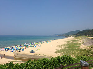 関西でおすすめの海水浴場５選　京都府京丹後市網野町　琴引浜　夏3