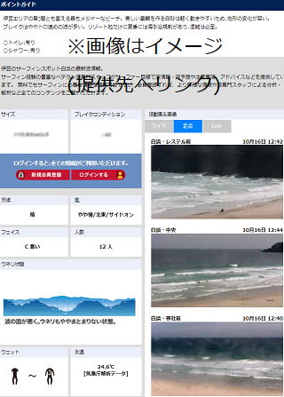 白浜③ﾚｽﾃﾙ前･中央･神社前 サンプル画像