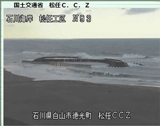 サーフィン波情報-無料ライブカメラ-徳光海水浴場・松任海浜公園・しおさい-サーファーズオーシャン