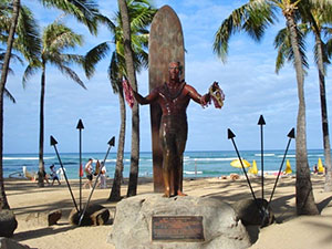 サーフィンの起源・発祥の地・歴史-世界中にサーフィンを広めたデューク・カハナモク(1890-1968)