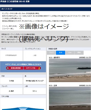 サーフィン波情報-無料ライブカメラ-ロコ-港・全日本・新日本-サーファーズオーシャン