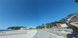 関西でおすすめの海水浴場５選　和歌山県西牟禮郡白浜町　白良浜　ビーチ写真3