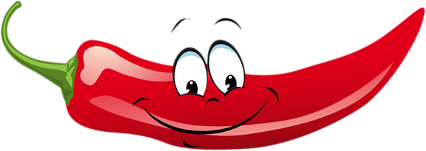 piment - légume - alimentation - smiley émoticône émoji cartoon clipart illustration - artémotic