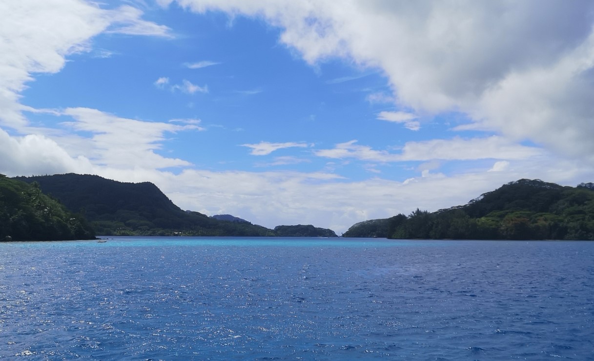 Von Moorea via Huahine nach BoraBora