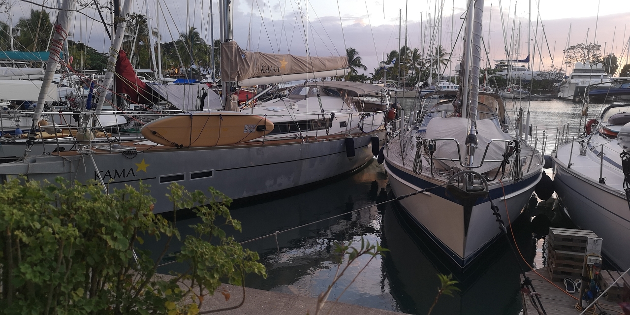 In Vuda Marina auf Viti Levu