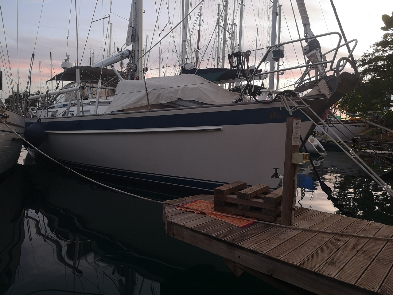 Zurück in Vuda Marina und Vorbereiten auf die Neuseeland- Passage