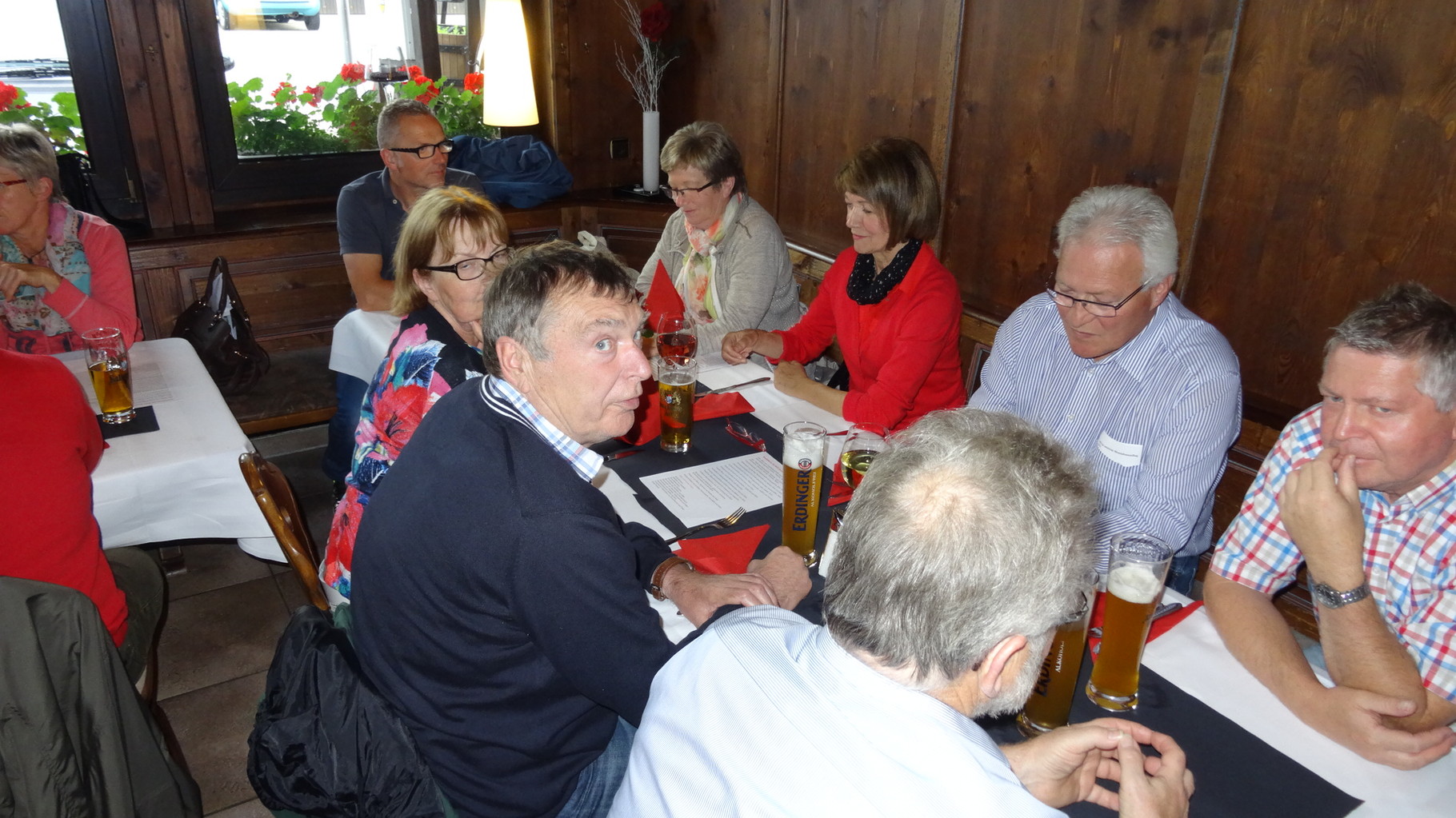 Einkehr und Abschluss im Restaurant-Café Käfer Breuningsweiler