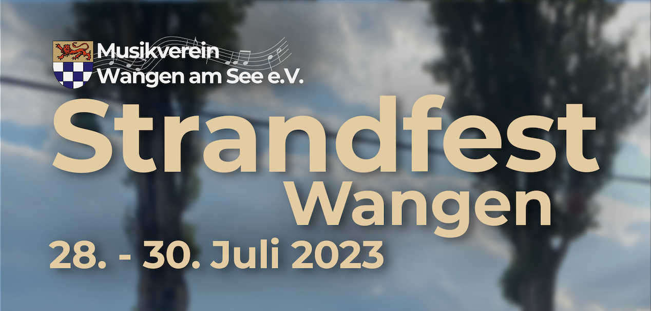 Strandfest 2023 an der Uferpromenade in Wangen