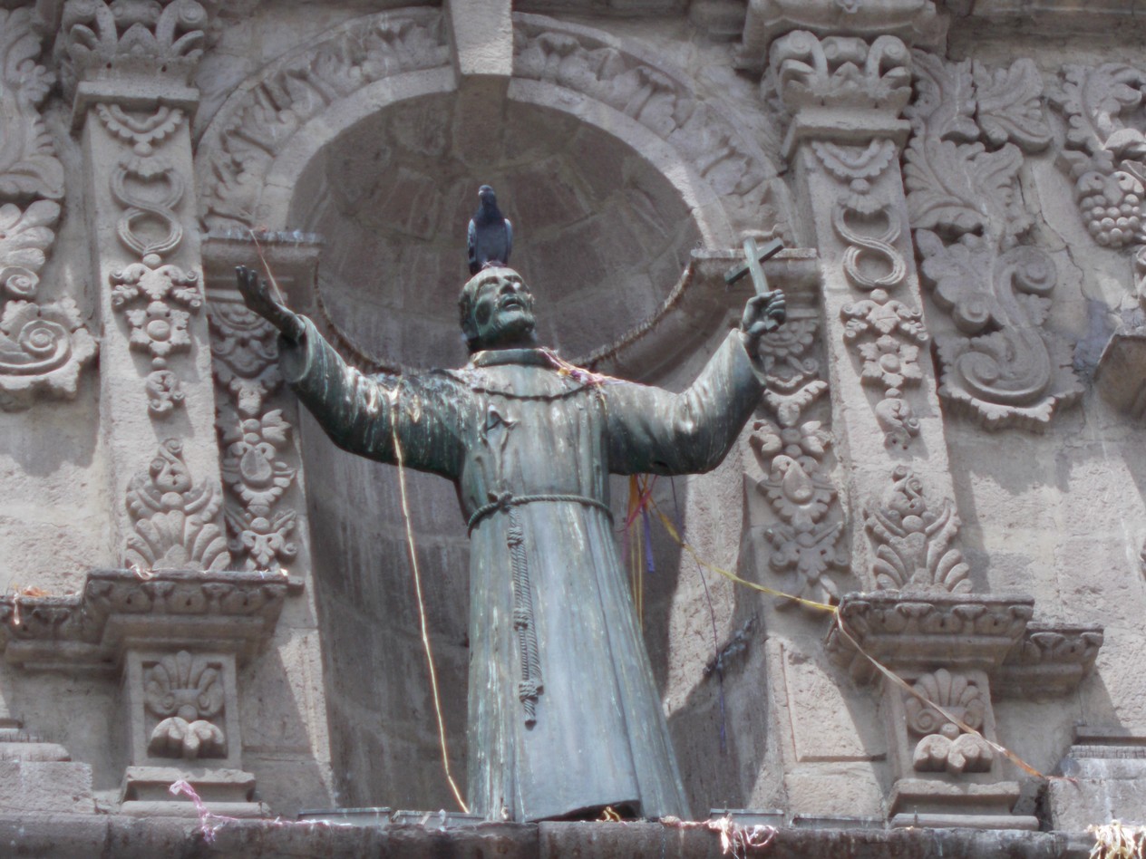 St François d'Assise parle aux oiseaux