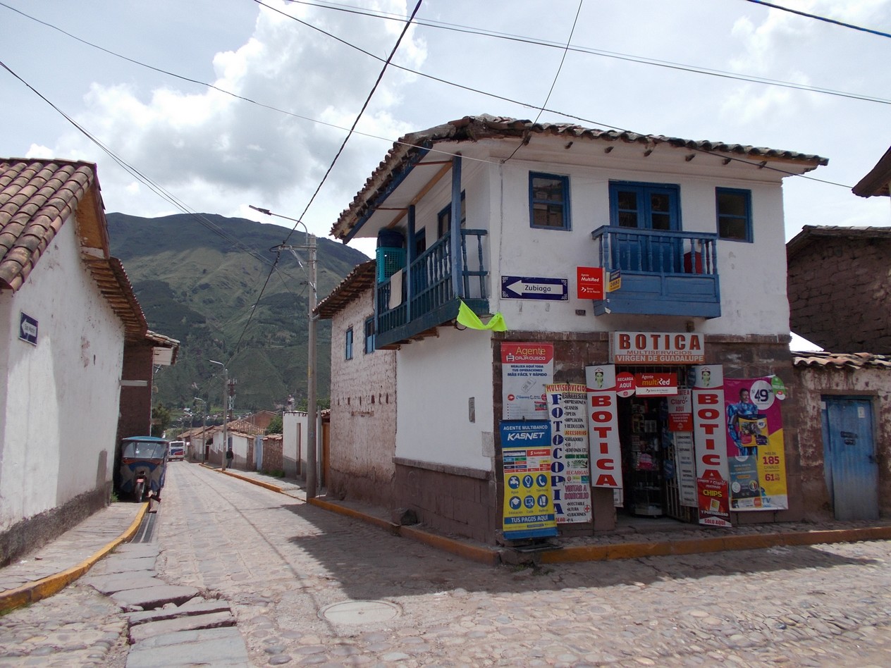 coin de rue à Andahuaylillas
