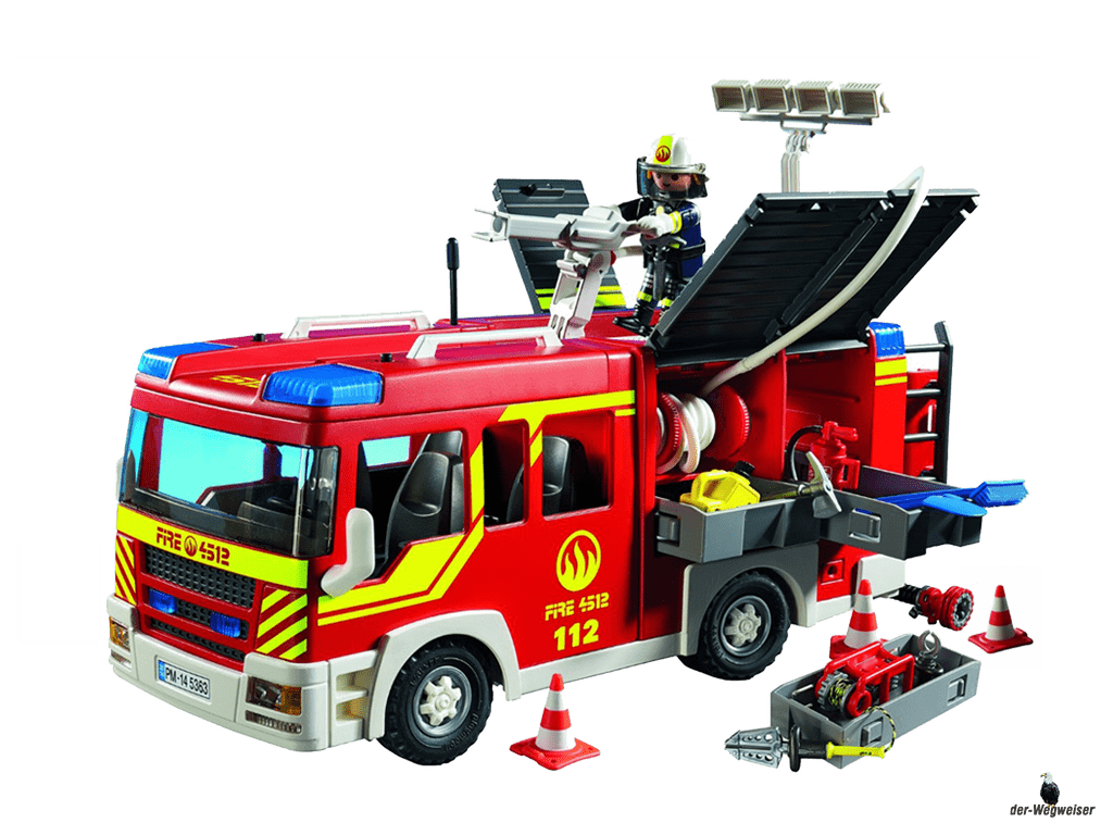 Playmobil City 5363 Loschgruppenfahrzeug Der Wegweiser Dabei können sie tolle rollenspiele nachspielen.
